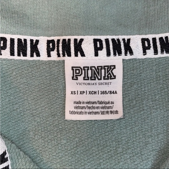 PINK quarter zip sweatshirt - Picture 2 of 3